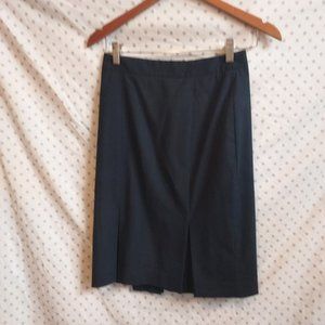 Ann Taylor Fully-Lined Navy Pencil Skirt (Size 0)